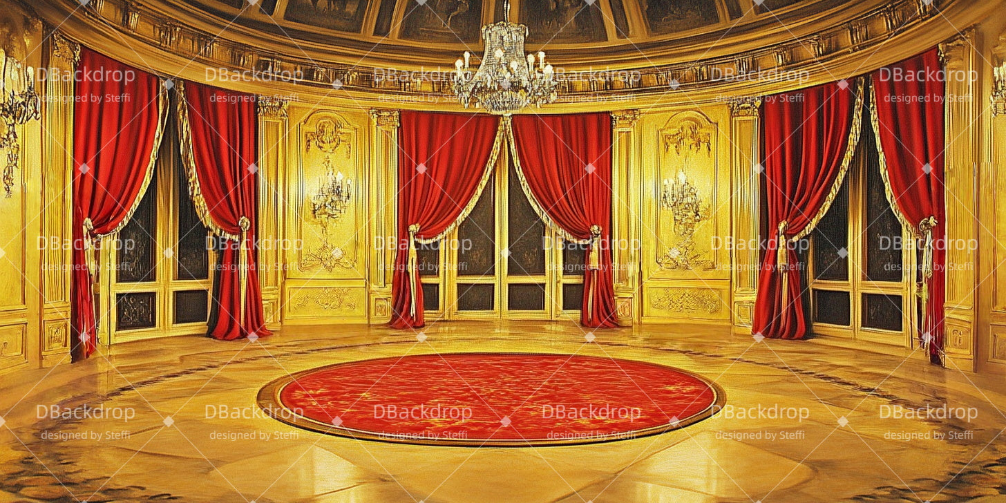 Theater Stage Backdrop Castle Hall Professional Stage Backdrops UK CSH510-T86