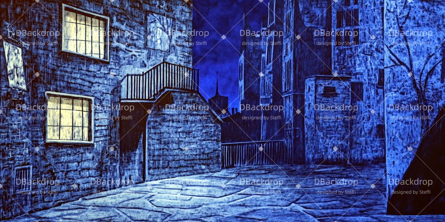 Large Stage Backdrops Giant's House Backdrop For Theater UK CSH511-T73