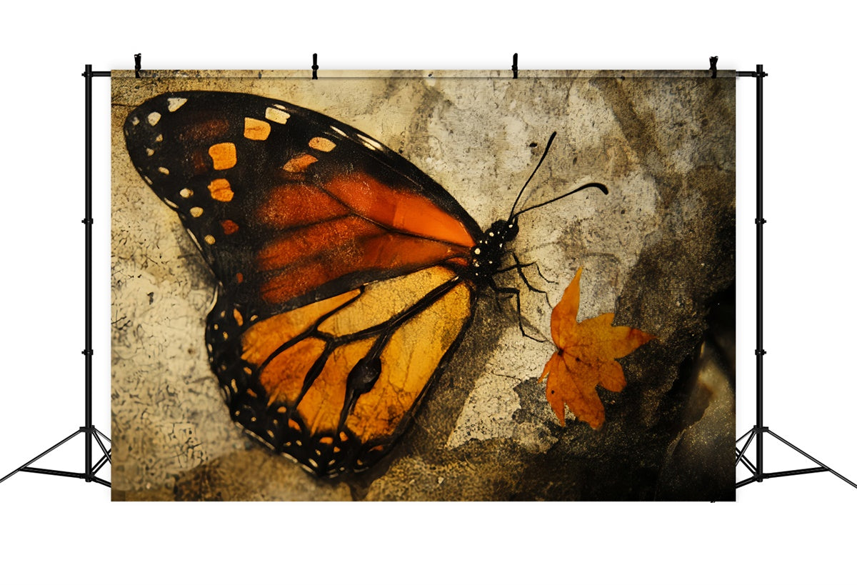 Headshot Backdrops Autumn Butterfly Touch Backdrop UK CSH57-11