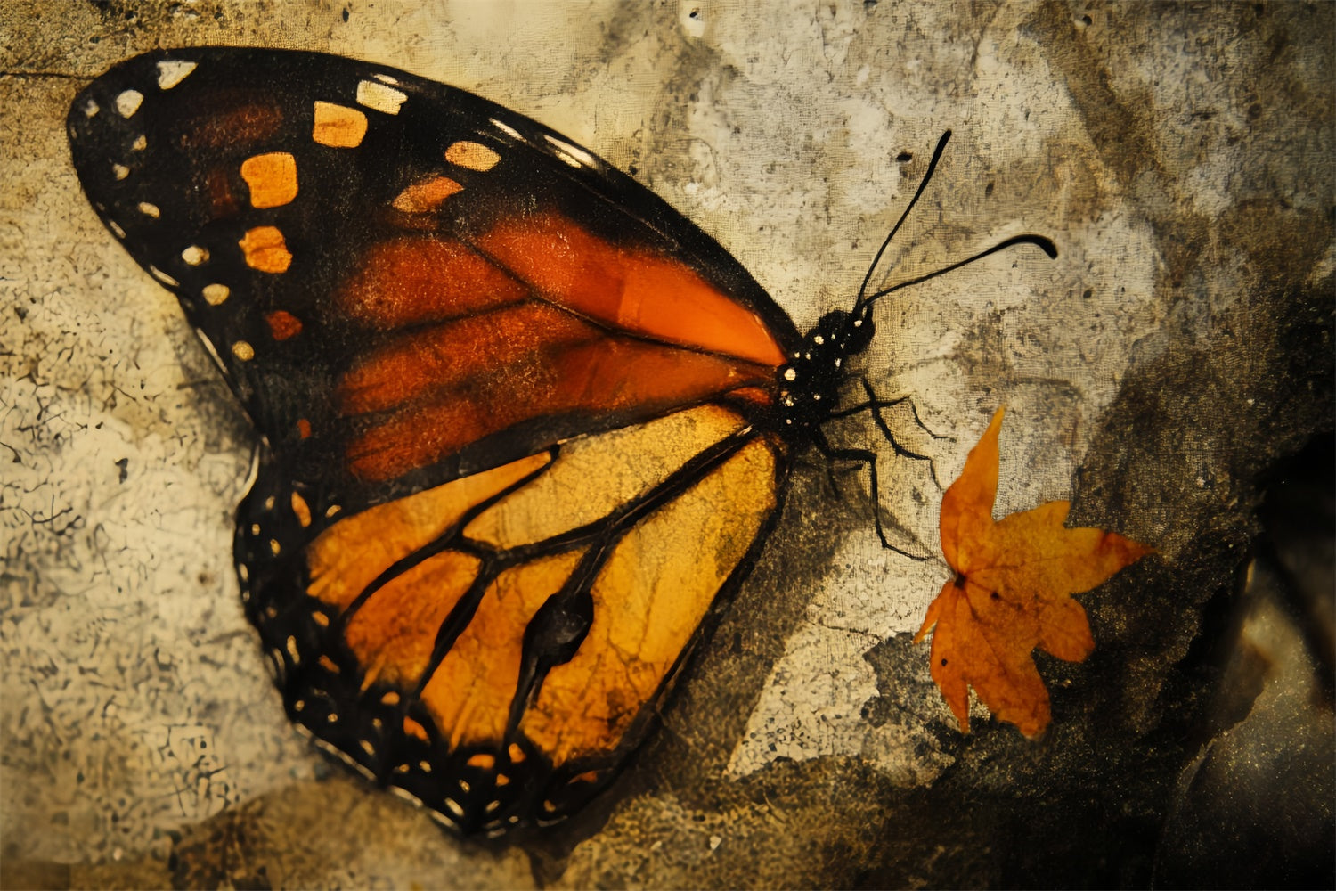 Headshot Backdrops Autumn Butterfly Touch Backdrop UK CSH57-11