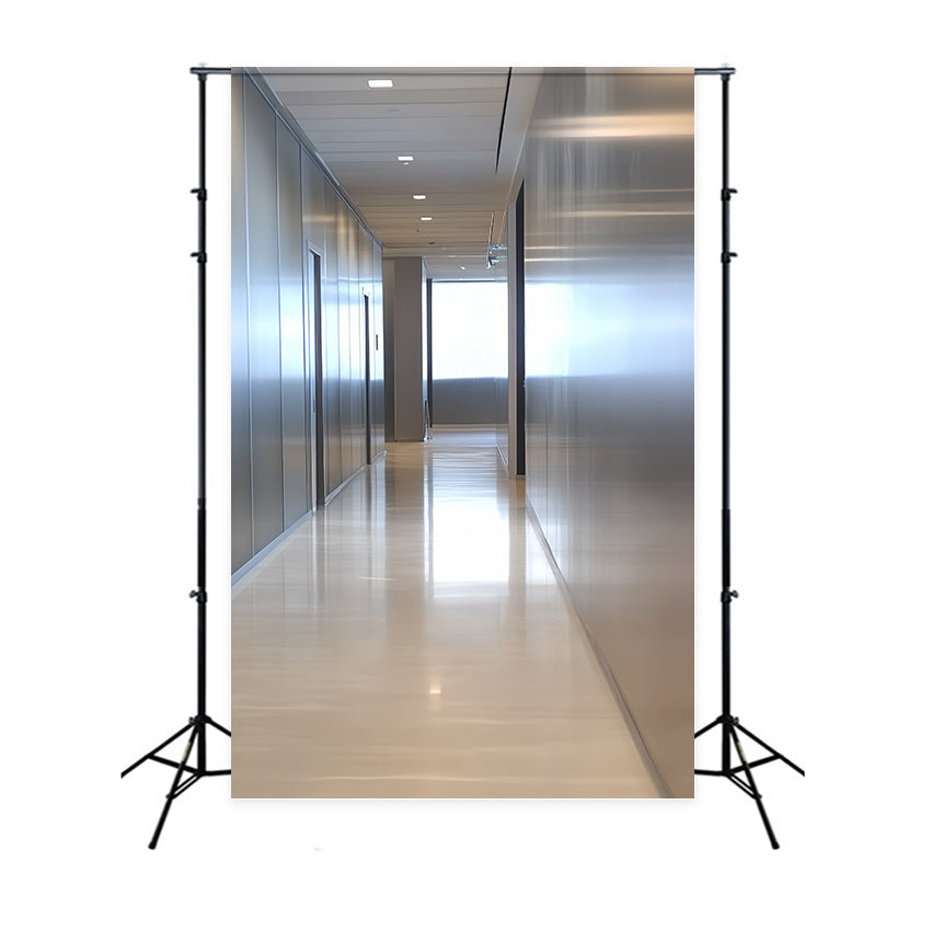 Backdrop For Headshots Sleek Office Corridor Backdrop UK CSH57-17
