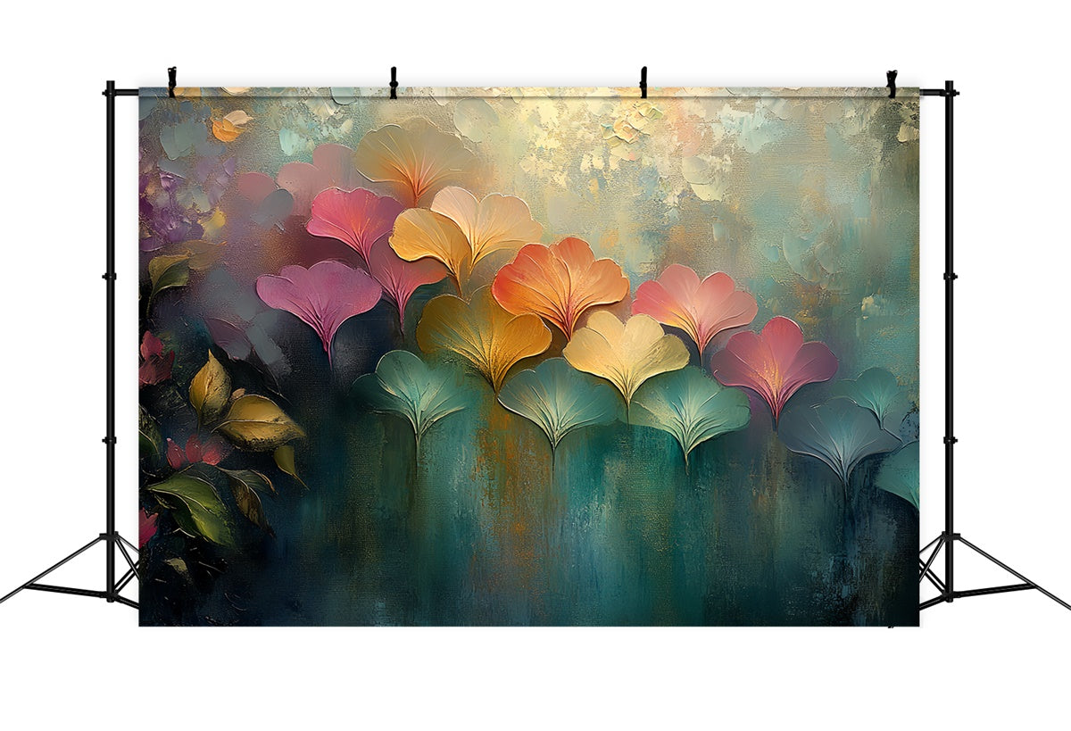 Painting Backdrops Radiant Petal Mist Fabric Backdrop UK CSH57-251