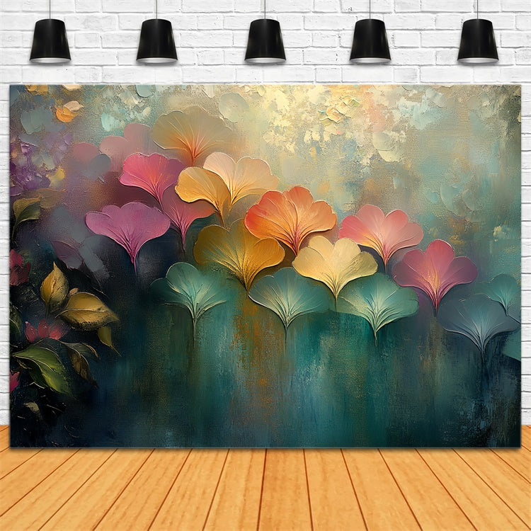 Painting Backdrops Radiant Petal Mist Fabric Backdrop UK CSH57-251