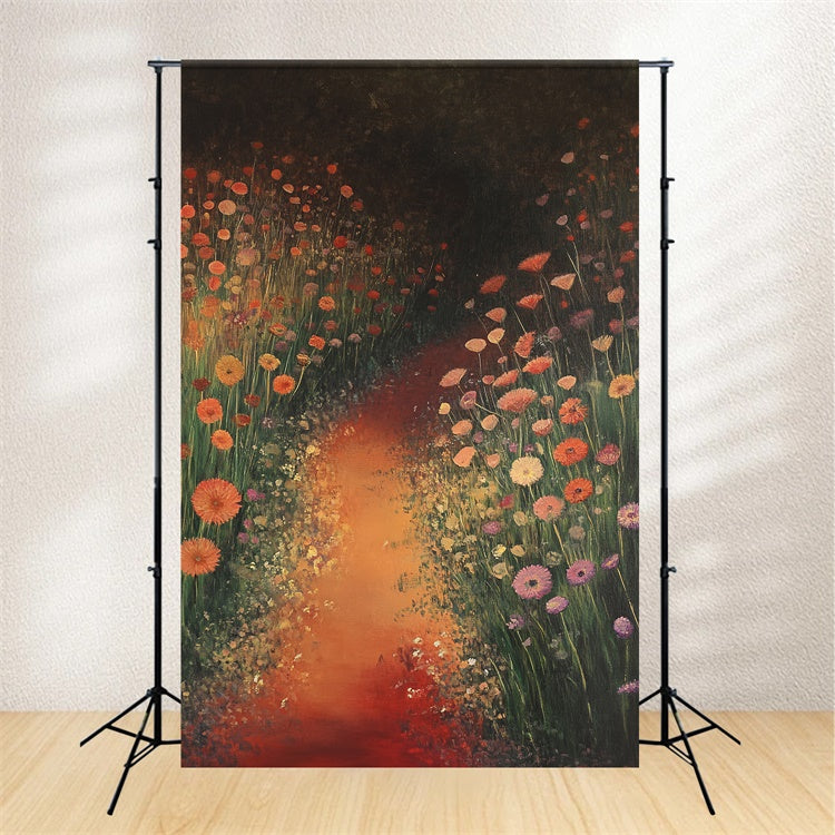 Painting Backdrop Bloom Pathway Reverie Video Backdrop UK CSH57-262