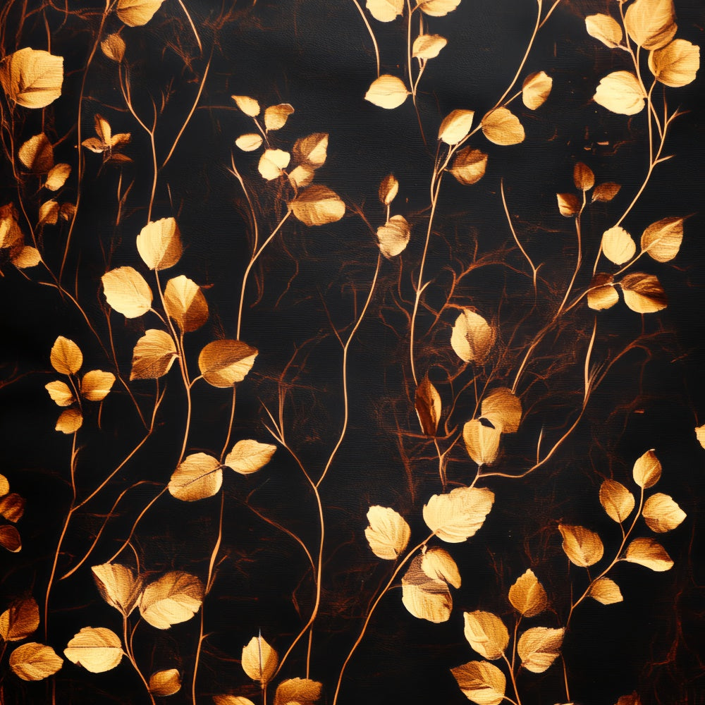 Fine Art Photography Backdrop Luxe Leaf Gilded Backdrop UK CSH57-264