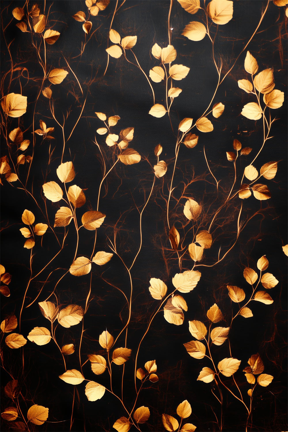 Fine Art Photography Backdrop Luxe Leaf Gilded Backdrop UK CSH57-264