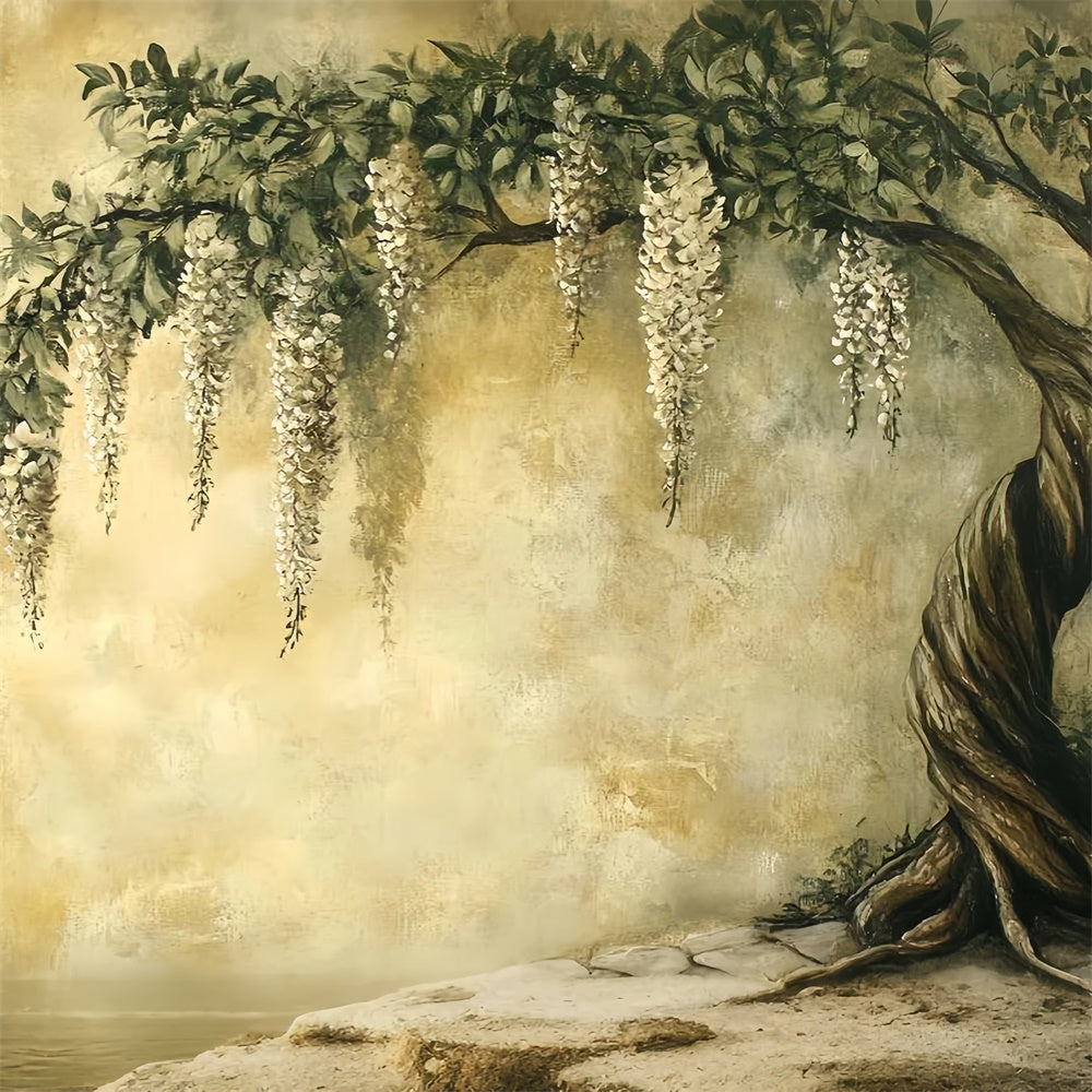 Artistic Backdrops Hanging Blooms Antique Cloth Backdrops UK CSH57-268