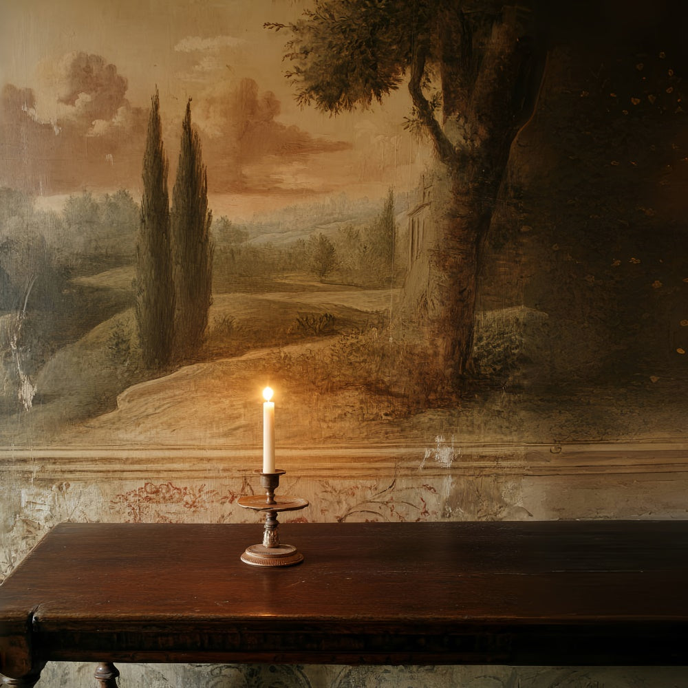 Artistic Backdrops Candlelight Memory Wall Backdrop UK CSH57-273