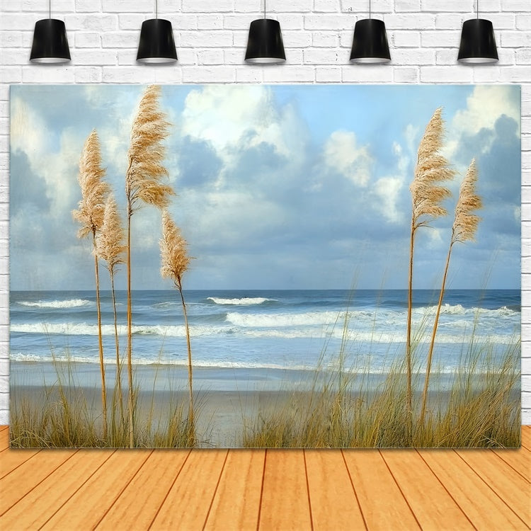 Fine Art Backdrop Coastal Whisper Breeze Video Backdrop UK CSH57-275