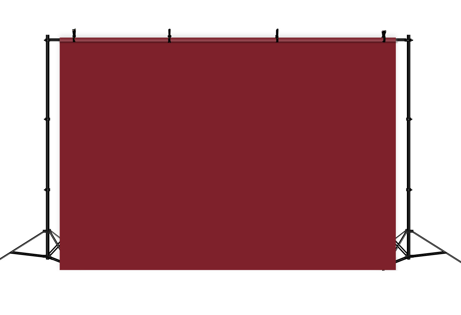 Red Photo Backdrop Wine Velvet Veil Backdrop UK CSH57-336