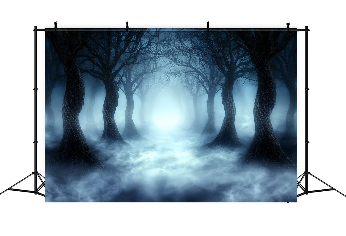 Spooky Forest Backdrop Wraith Walk Halloween Backdrop UK CSH57-67