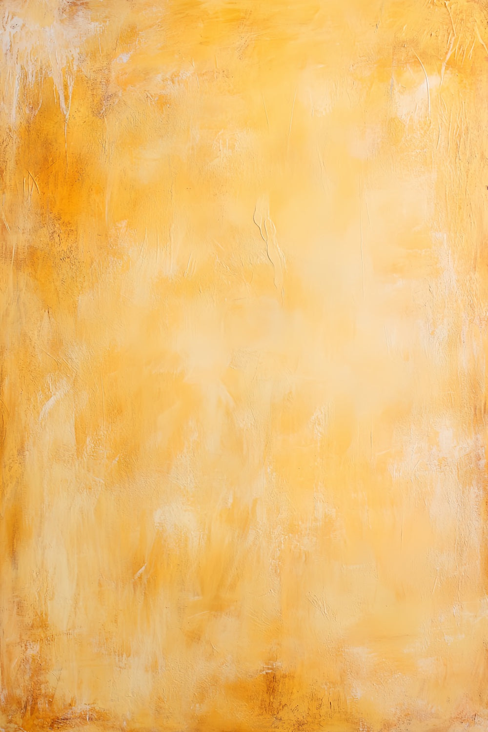 Yellow Backdrop Warm Amber Painted Texture Abstract Photo Backdrop UK CSH58-163