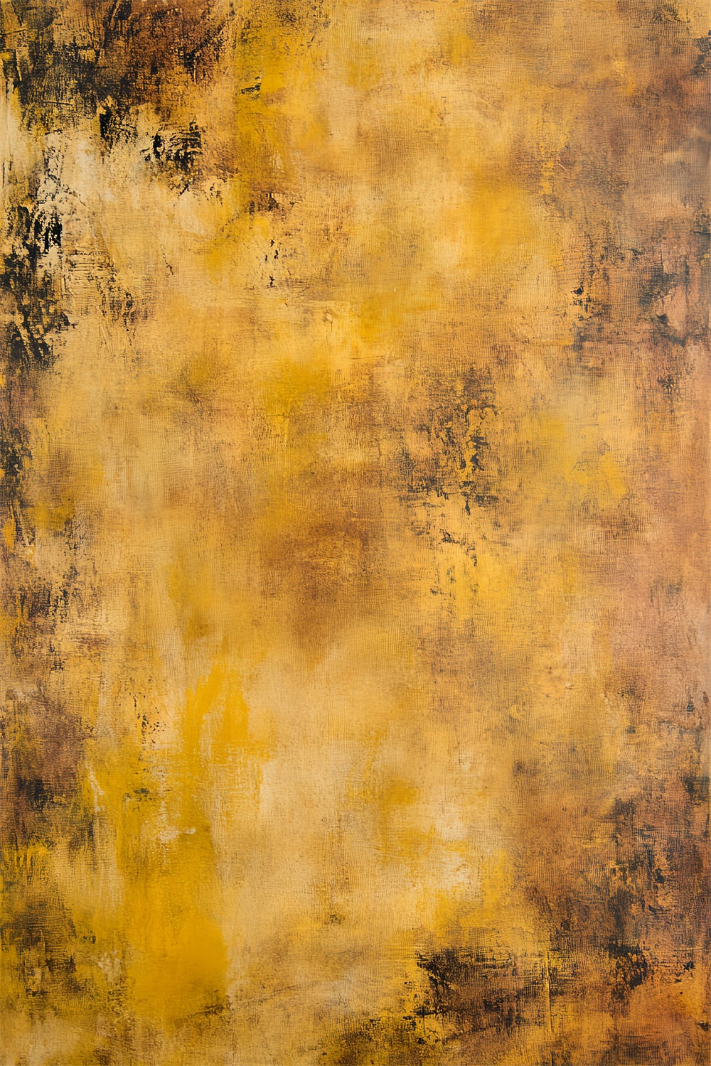 Yellow Backdrop Rustic Golden Grunge Pattern Abstract Photography Backdrops UK CSH58-165
