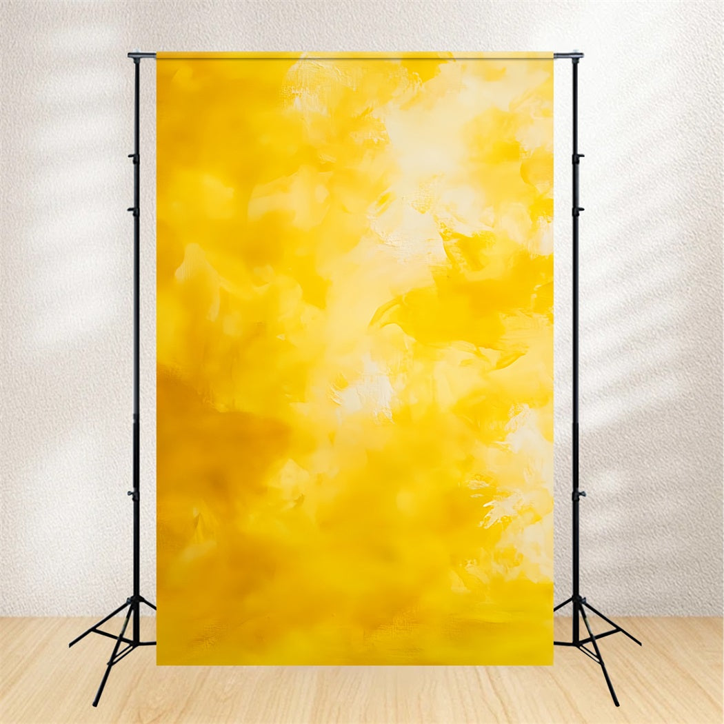 Yellow Backdrop Bright Golden Cloud Texture Abstract Backdrop for Photography UK CSH58-166