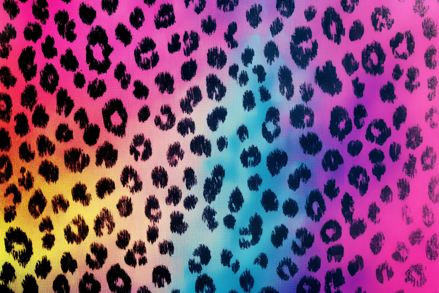 Cool Backdrops Rainbow Leopard Print Pattern Abstract Backdrops Photography UK CSH58-192