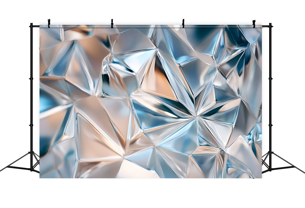 Cool Backdrops Crystal Faceted Geometric Surface Abstract Photography Backdrops UK CSH58-195