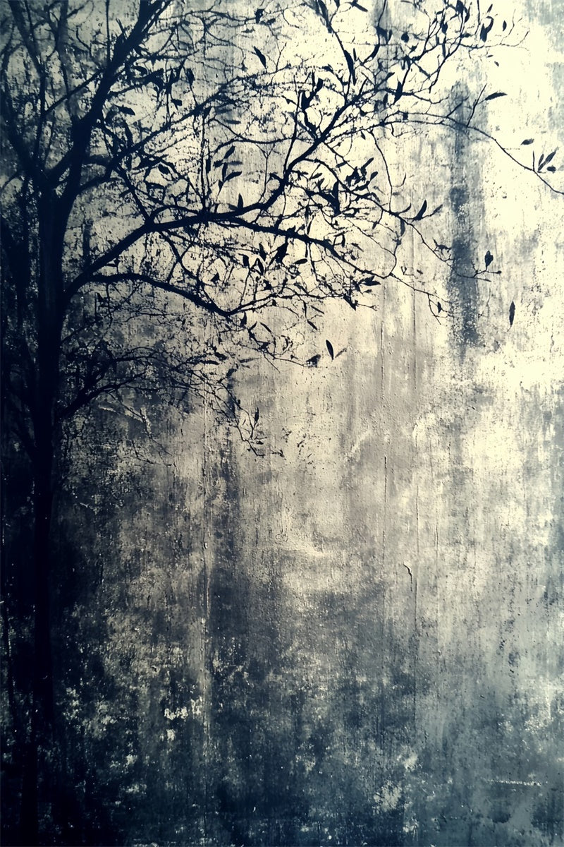 Halloween Backdrop Abstract Haunted Tree Texture Backdrop UK CSH6-114