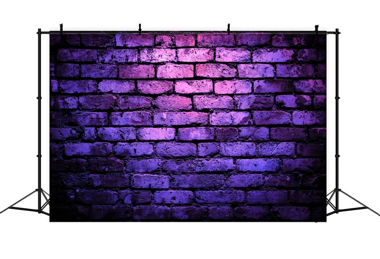 Brick Backdrop Retro Violet Brick Texture Backdrop UK CSH6-142