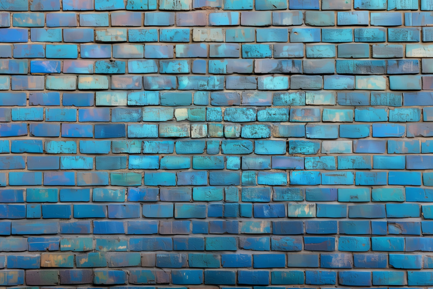 Brick Wall Backdrop Weathered Blue Dream Wall Backdrop UK CSH6-147