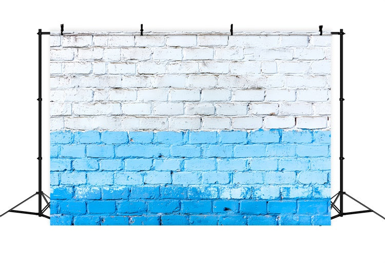 Brick Backdrops Tranquil Ombre Brick Texture Backdrop UK CSH6-148