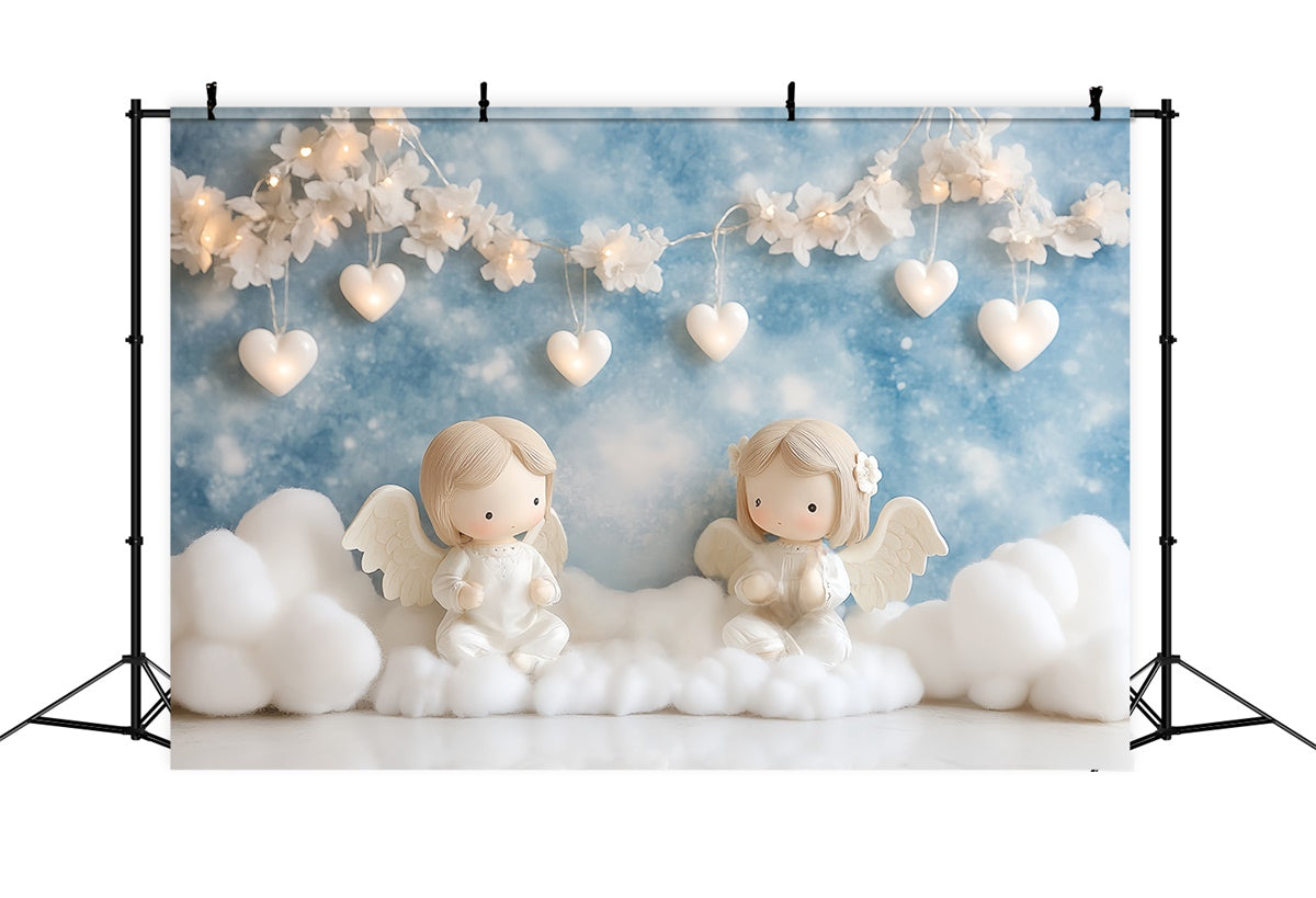 Cake Smash Photography Backdrop Angel Cloud Dream Backdrop UK CSH6-315