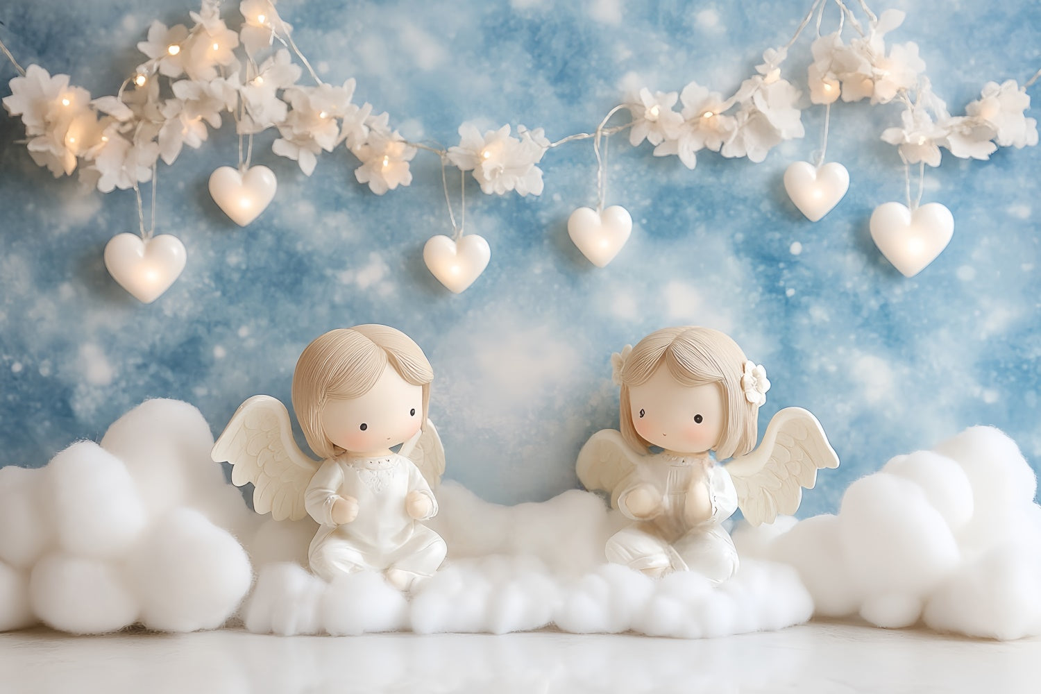 Cake Smash Photography Backdrop Angel Cloud Dream Backdrop UK CSH6-315