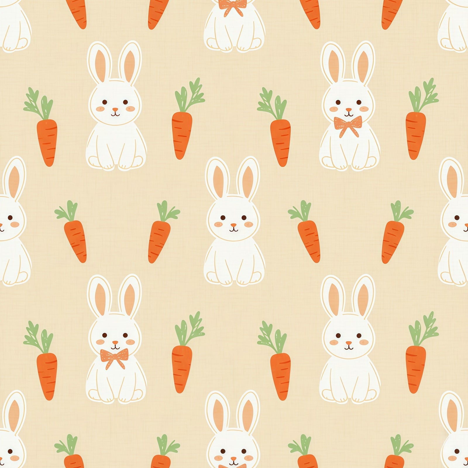 Easter Bunny Photo Backdrop Cartoon Print Carrot Pattern Easter Photo Backdrop UK CSH61-32