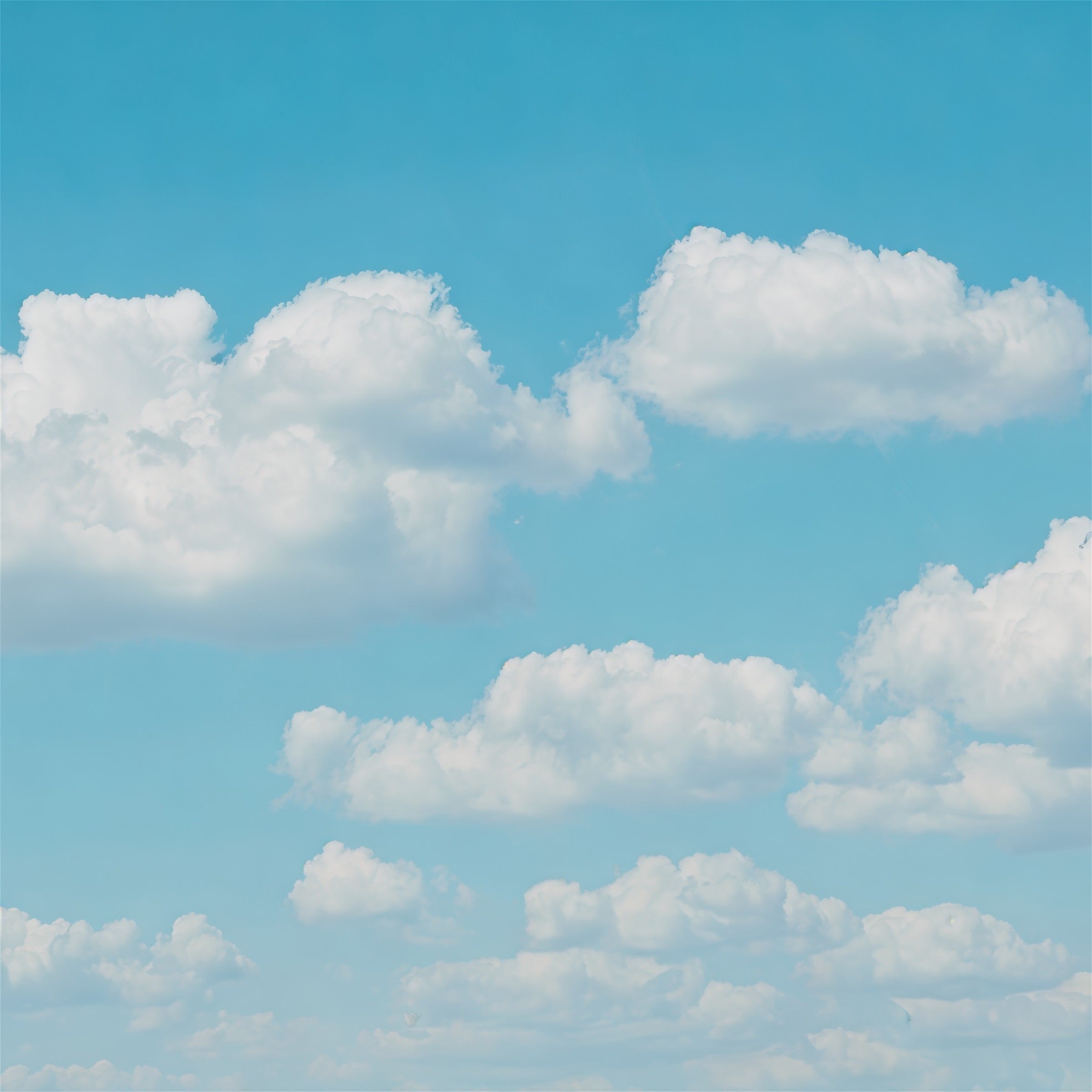 Sky Photo Backdrop Fluffy Blue Sky Cloud Photography Backdrop UK CSH62-118