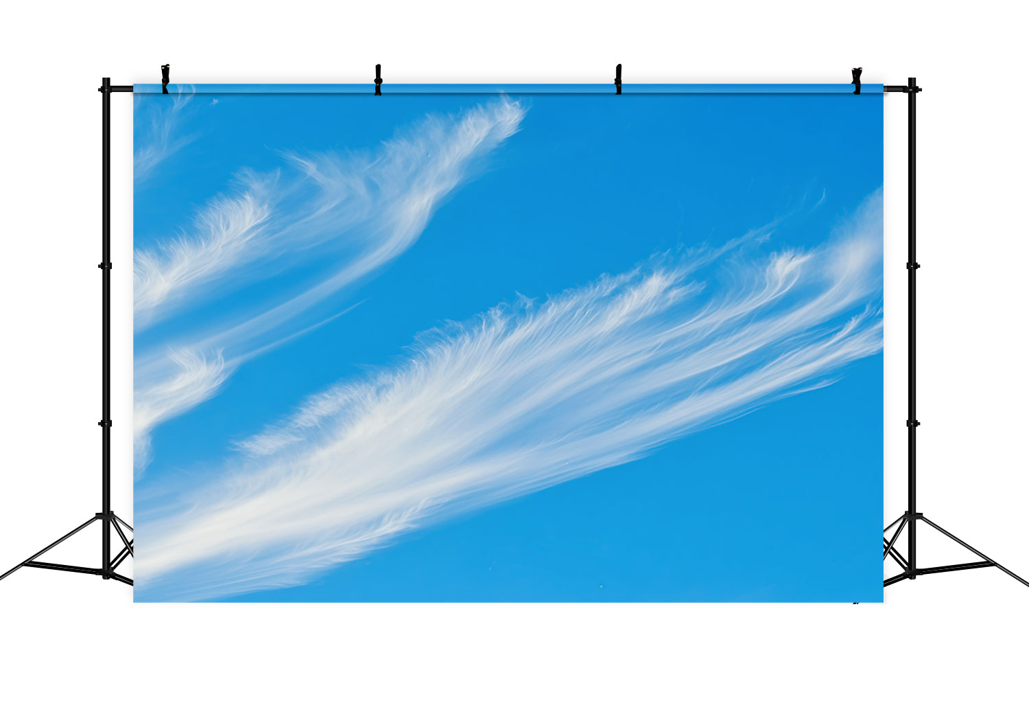 Sky Backdrop Photography Wispy Cirrus Blue Sky Cloud Backdrop UK CSH62-135
