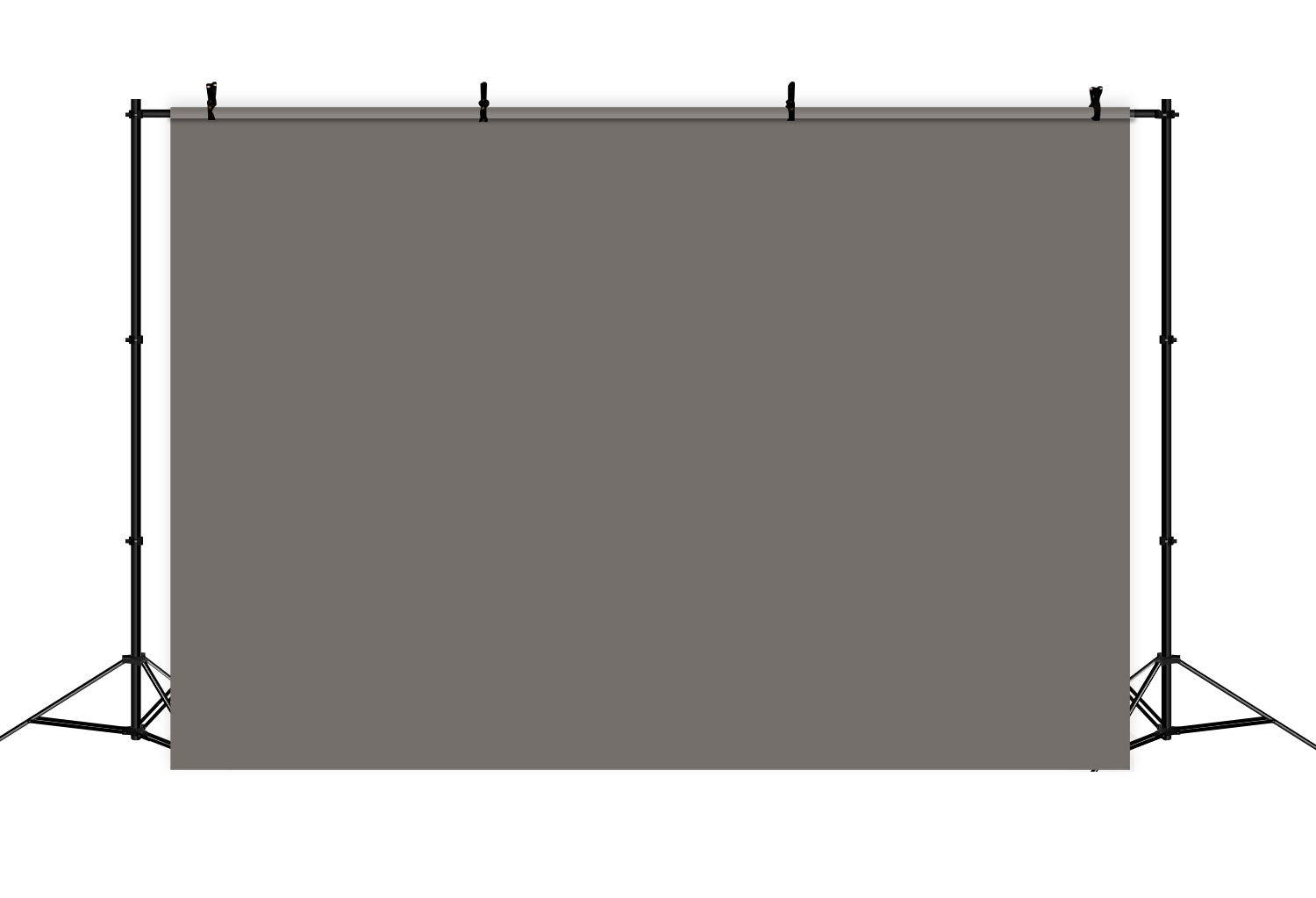 Gray Backdrop Deep Charcoal Grey Smooth Finish Solid Fabric Backdrop UK CSH62-14