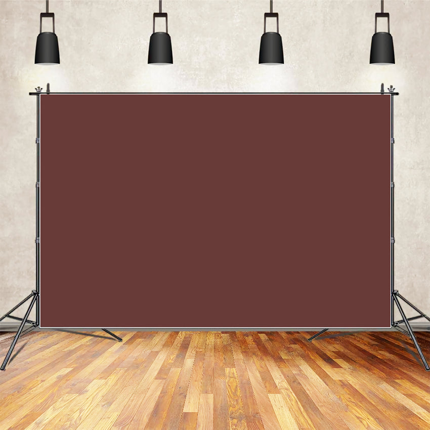 Brown Backdrop Rich Chestnut Brown Matte Tone Solid Backdrop For Photography UK CSH62-25