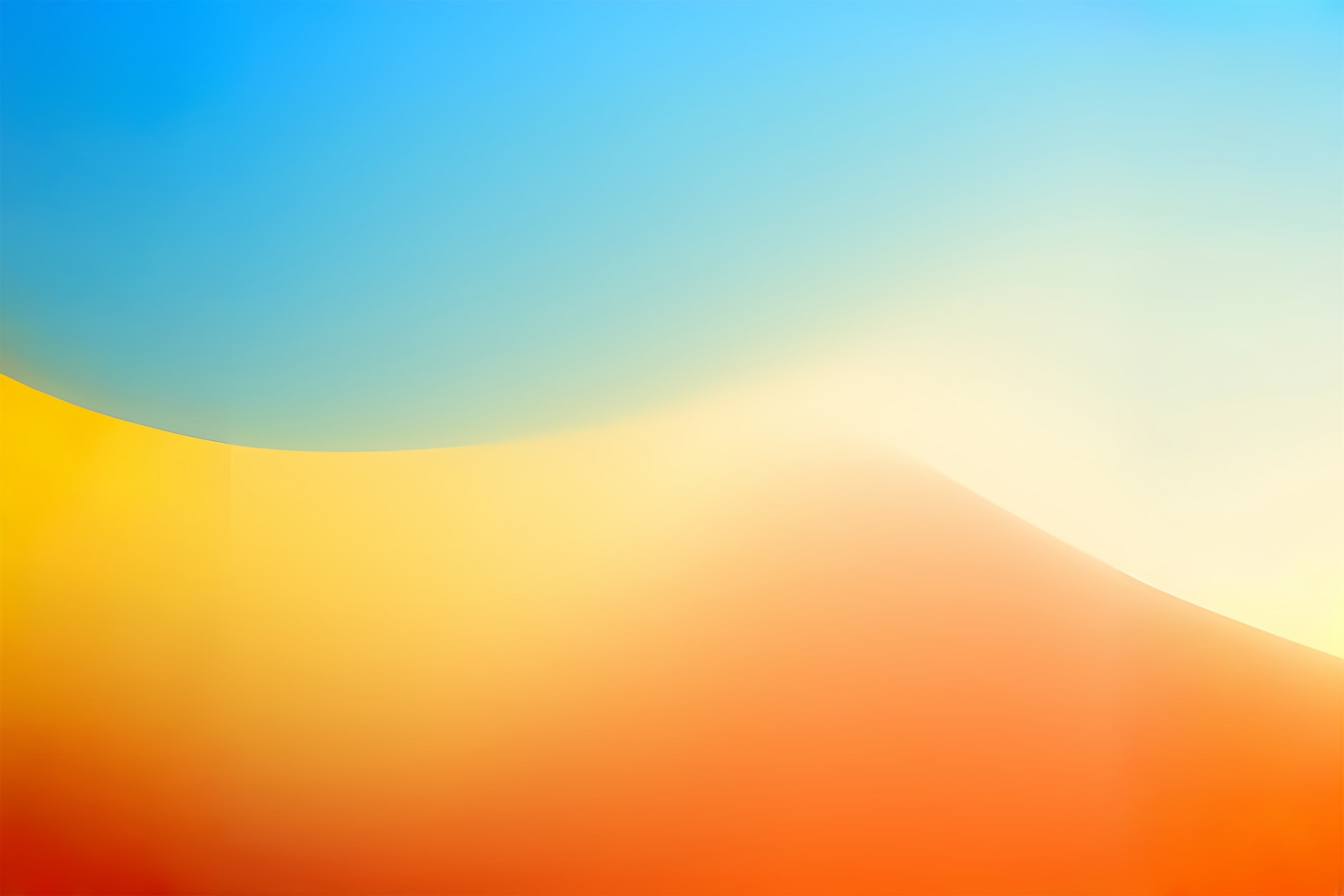 Gradient Photo Backdrop Sky Blue Amber Yellow Waves Backdrop For Headshot UK CSH62-41