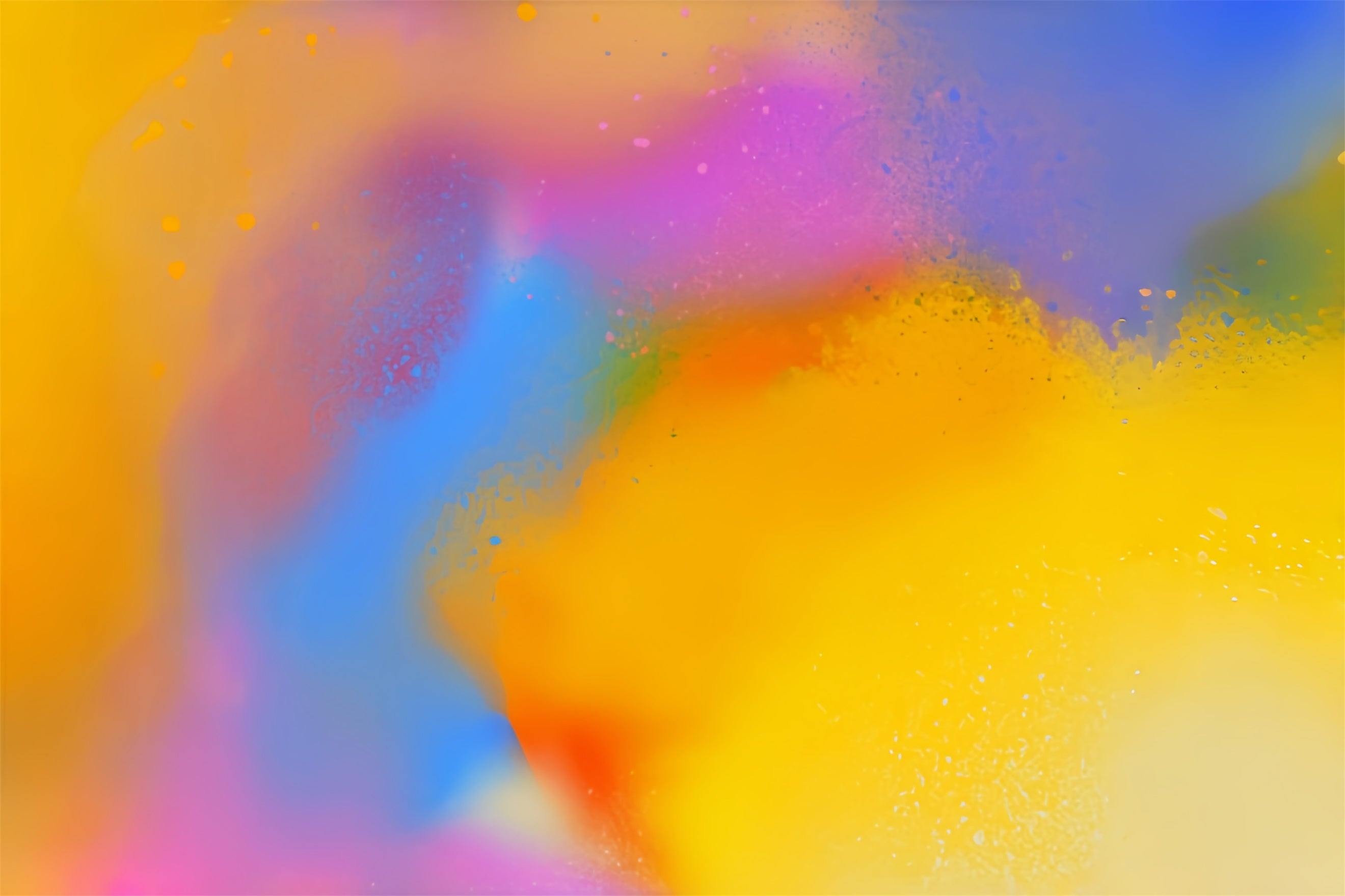 Gradient Backdrops Vibrant Blue Pink Yellow Splash Headshot Photo Backdrop UK CSH62-42