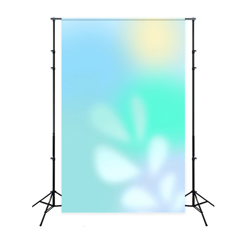 Gradient Photography Backdrop Soft Aqua Green Blue Glow Best Backdrops For Headshots UK CSH62-43