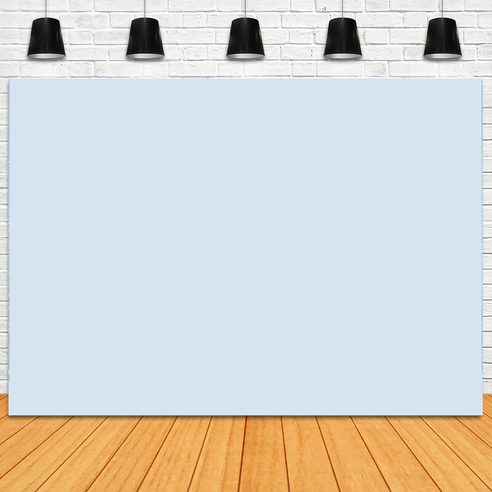 Blue Photo Backdrop Light Baby Blue Hue Solid Color Photography Backdrops UK CSH62-7