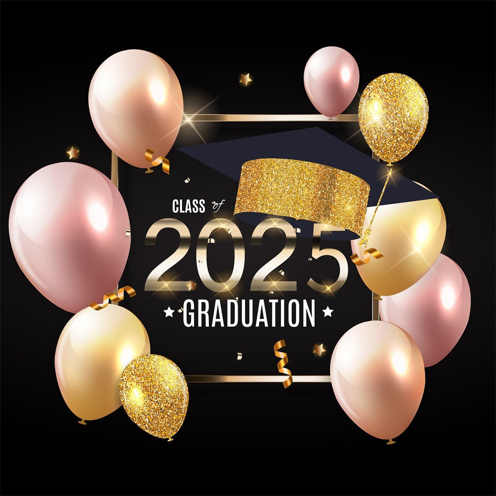 Class of 2025 Graduation Celebration Backdrop UK D1080