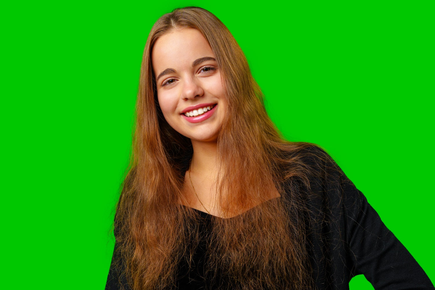 Headshot Backdrop Solid Green Screen Studio Backdrop UK DBD25-53