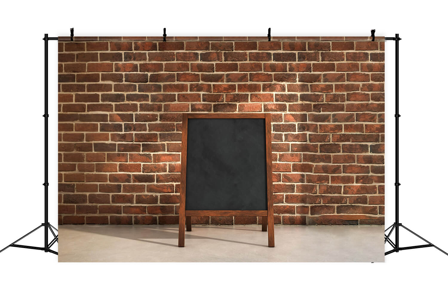 Brick Wall Blackboard Back to School Backdrop UK DBD7-19