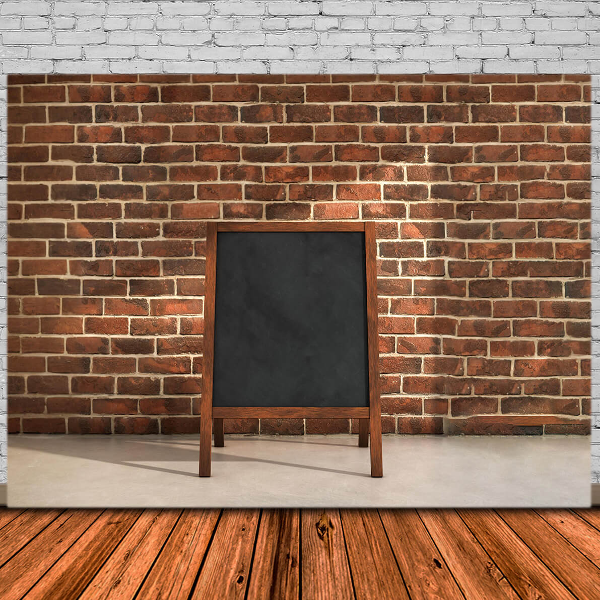 Brick Wall Blackboard Back to School Backdrop UK DBD7-19