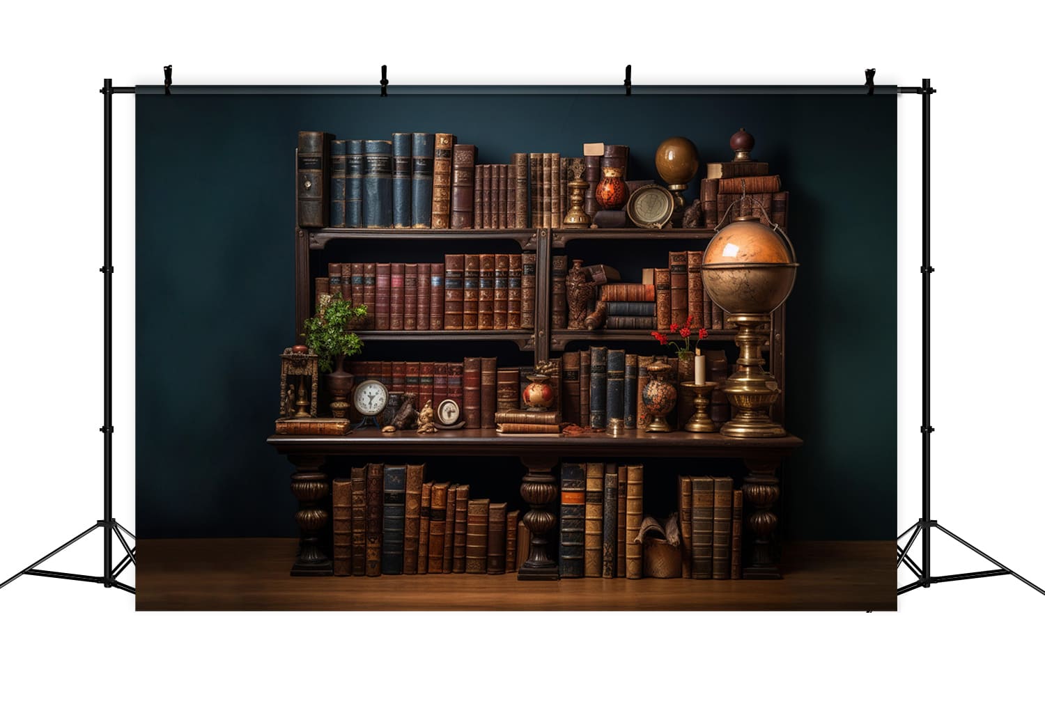 Back to School Classical Books Backdrop UK DBD7-22