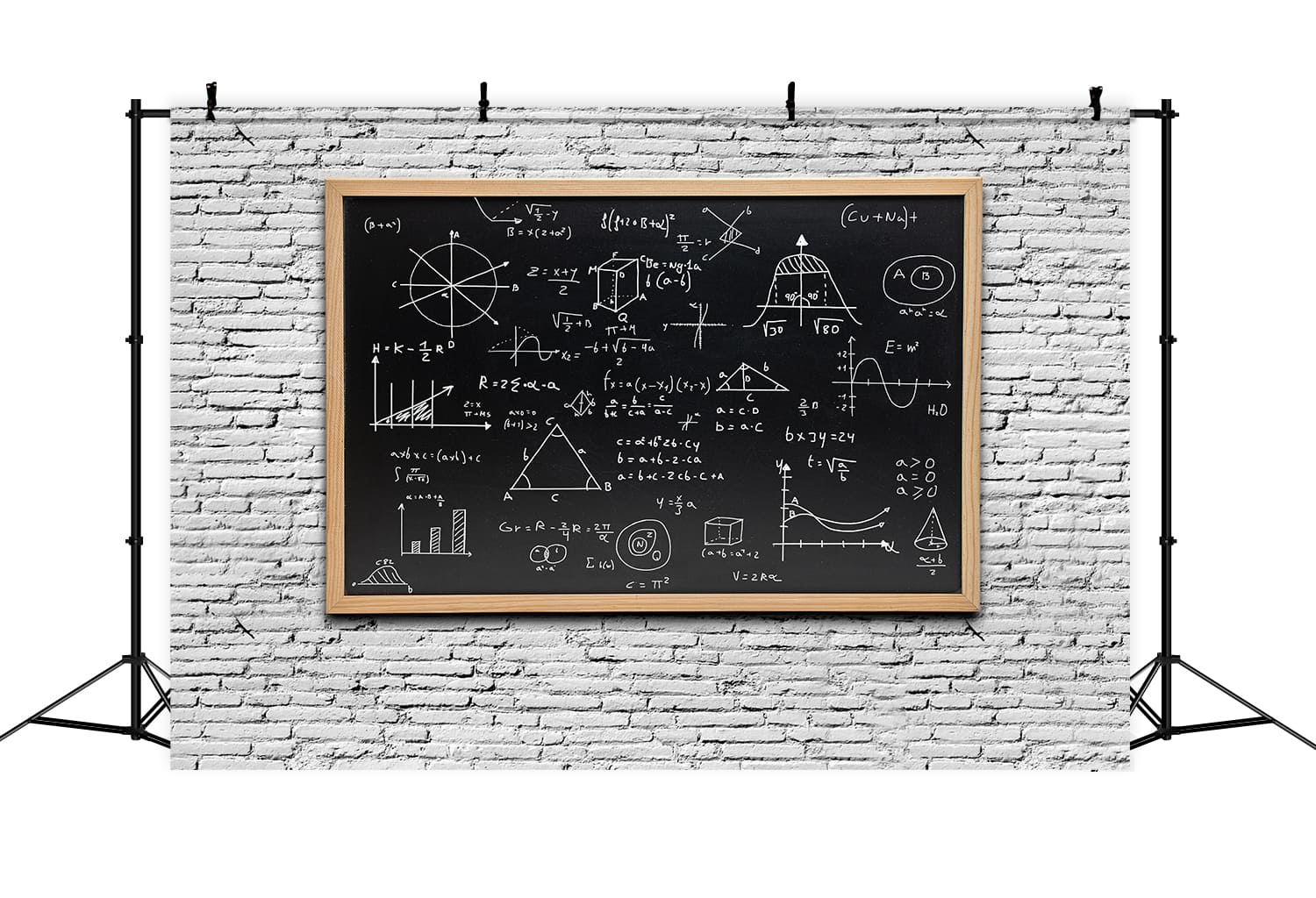 Equations Blackboard Back to School Backdrop UK DBD7-33