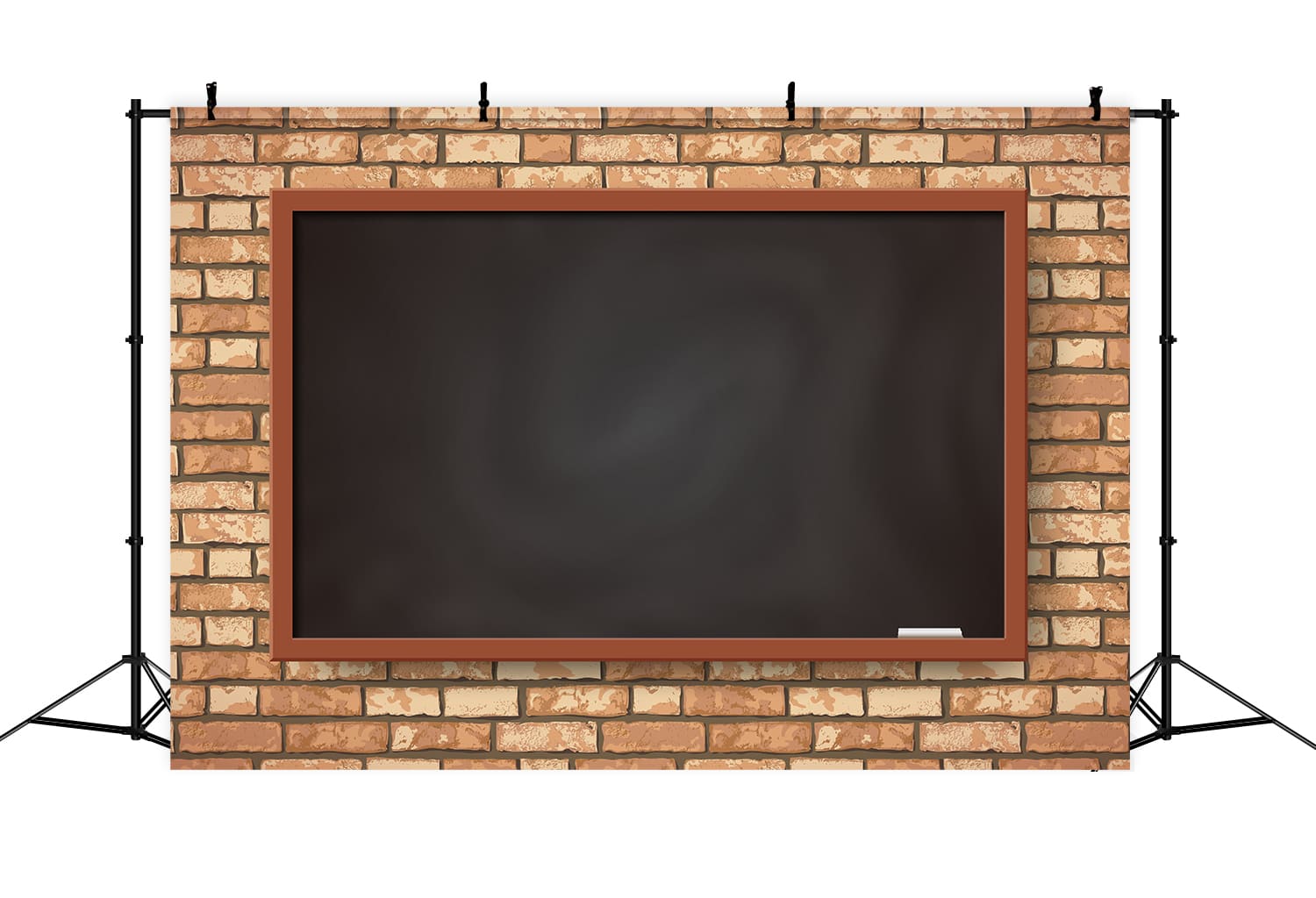 Blackboard Brick Wall Back to School Backdrop UK DBD7-36