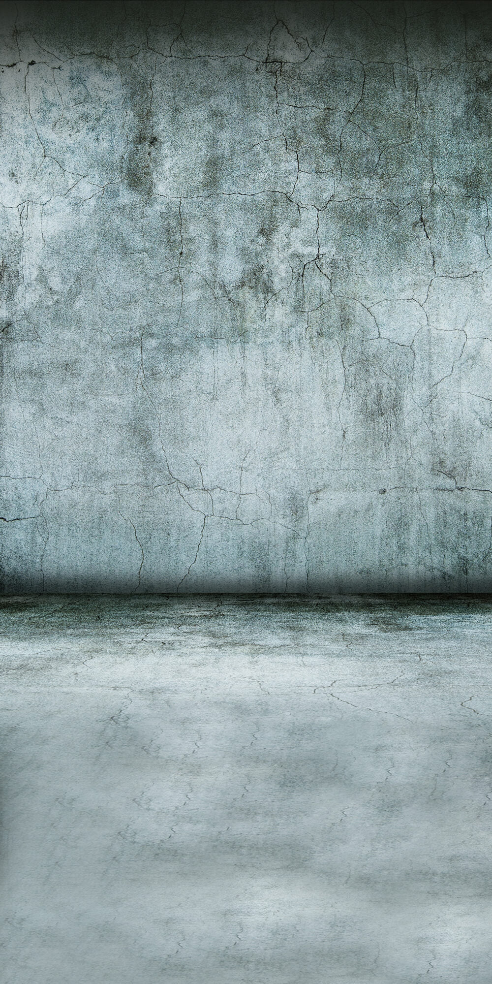 Cracked Concrete Wall Sweep Abstract Backdrop UK GA-999