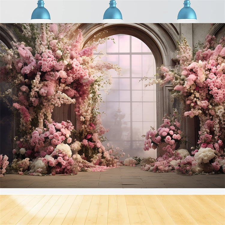 Mother's Day Backdrop Ideas Enchanted Garden Rose Arch Backdrop UK GQ2-158