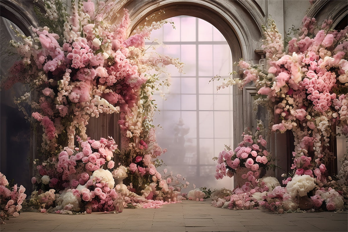 Mother's Day Backdrop Ideas Enchanted Garden Rose Arch Backdrop UK GQ2-158