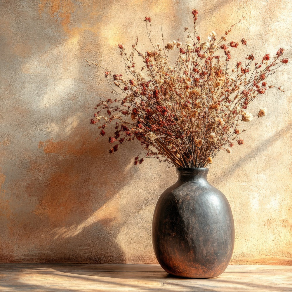 Mother's Day Backdrop Rustic Earthy Terracotta Vase Backdrop UK GQ2-193