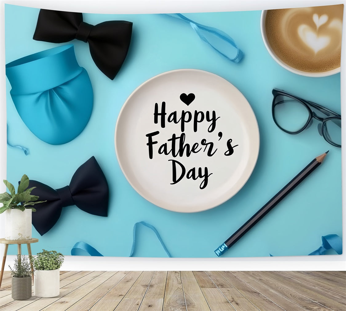 Fathers Day Photo Backdrop Ideas Blue Celebration Backdrop UK GQ2-231