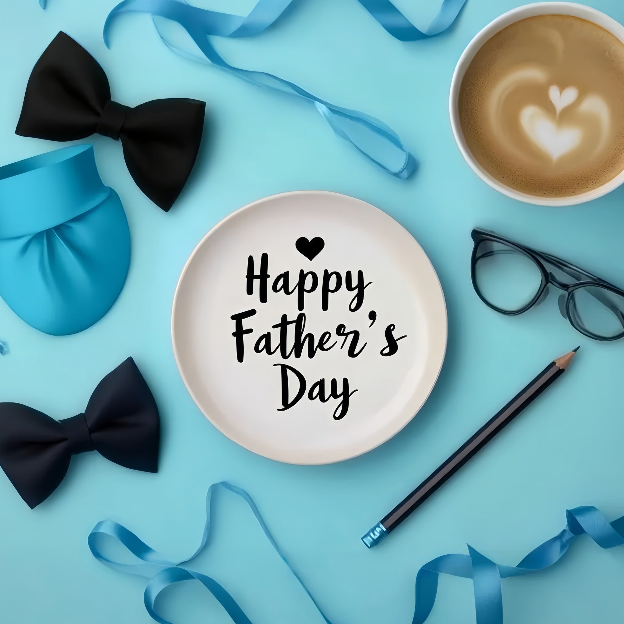 Fathers Day Photo Backdrop Ideas Blue Celebration Backdrop UK GQ2-231