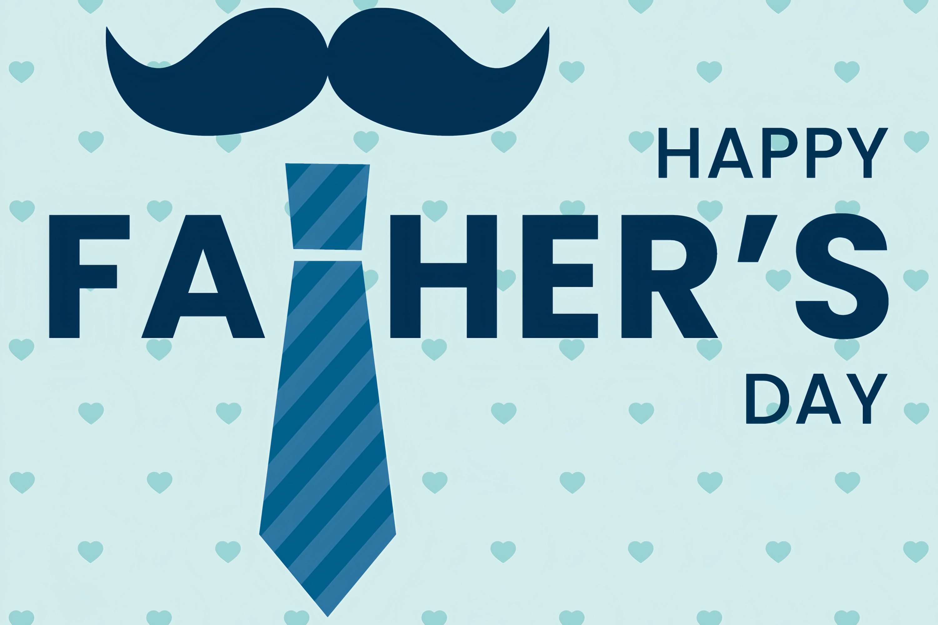 Fathers Day Photo Booth Backdrop Tie Mustache Backdrop UK GQ2-234