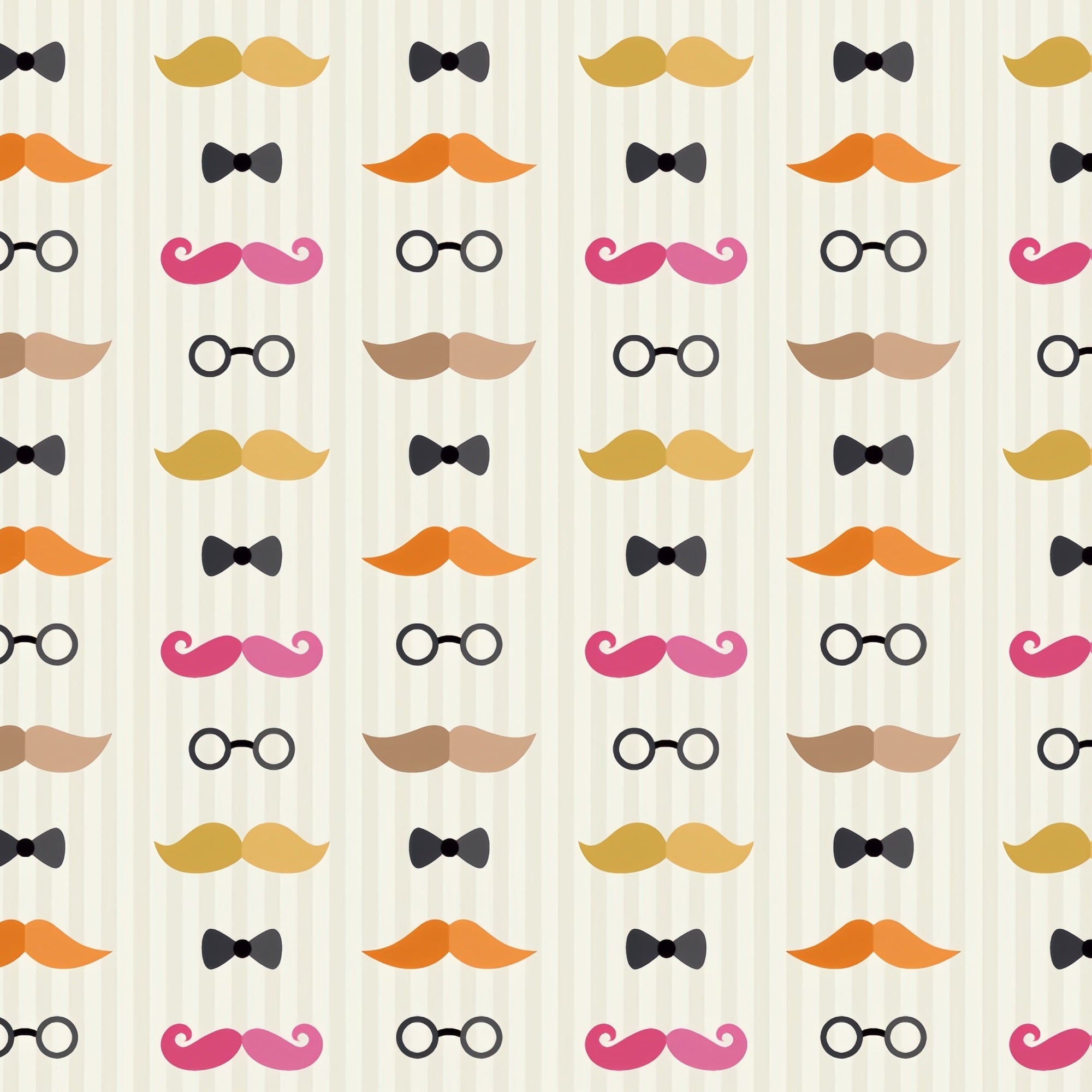 Father's Day Backdrops Cartoon Mustache Glasses Backdrop UK GQ2-235